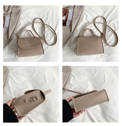Bolso Bandolera Cuadrado Pequeño de Fieltro para Mujer - Image 10