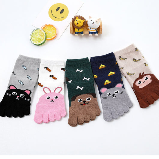 Calcetines de Algodón con Dedos Separados - Diseño Infantil Adorable - Image 12