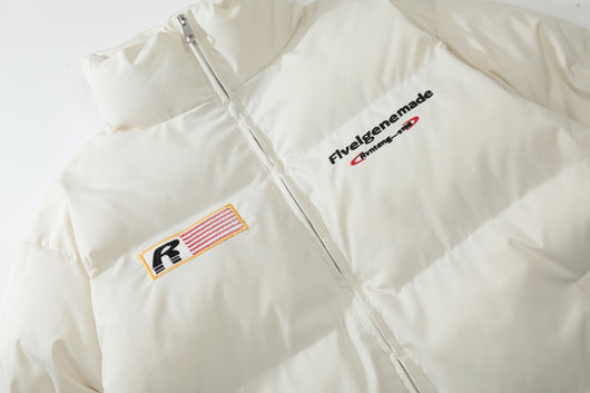 Chaqueta de Algodón con Bordado Americano Holgada para Mujer - Image 14