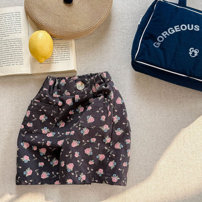 Shorts de Algodón Lavado para Niñas - Comodidad de Verano - Image 4