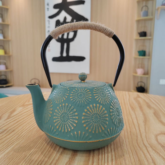 Estufa Japonesa de Colores para Tetera de Hierro - Image 7