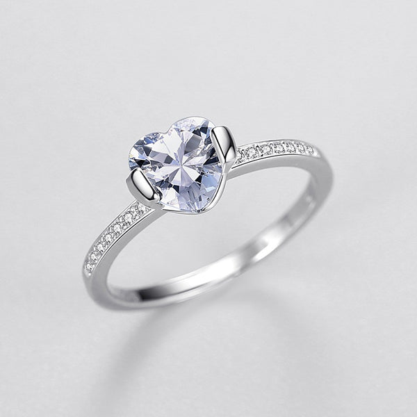 Anillo de Plata 925 Estilo Coreano Lujo Minimalista para Mujer