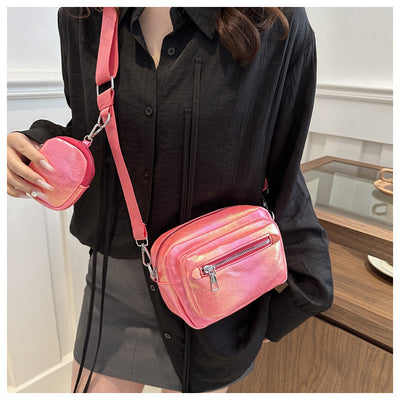 Bolsa Crossbody Cuadrada Estilo Occidental con Correa Ancha - Práctica y Elegante - Image 44