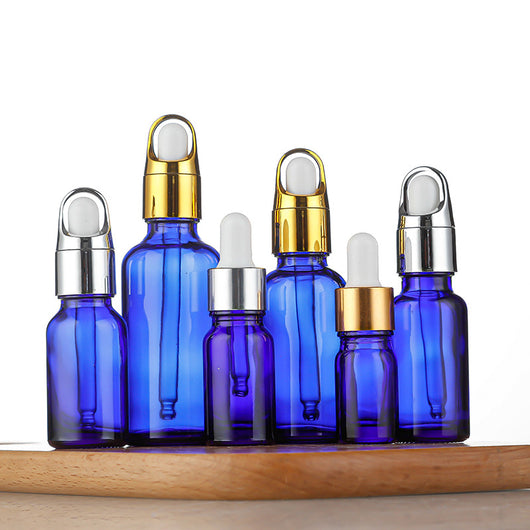 Botella Gotero de Vidrio Ámbar Protección Solar para Cosméticos - Image 14