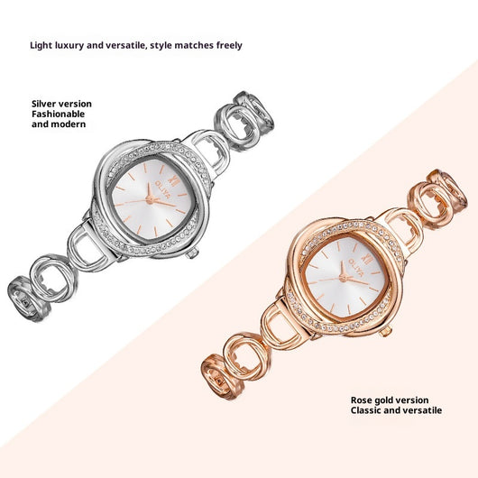 Reloj de Lujo Ligero para Mujer - Resistente al Agua y Versátil - Image 9