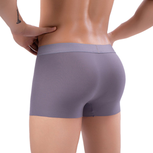 Bóxers Hombre Ice Silk Modal - Corte Clásico Cómodo Sin Costuras
