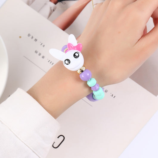 Pulsera Educativa con Cuentas y Reloj Electrónico Infantil Magic Animals - Image 10