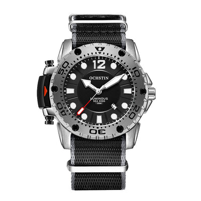 Reloj Deportivo Hombre con Correa Táctica Impermeable y Esfera Luminosa - Image 4