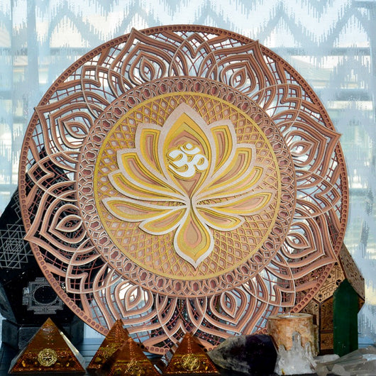 Cuadro Mandala de Madera - Arte Decorativo para Yoga, Meditación y Zen - Image 7