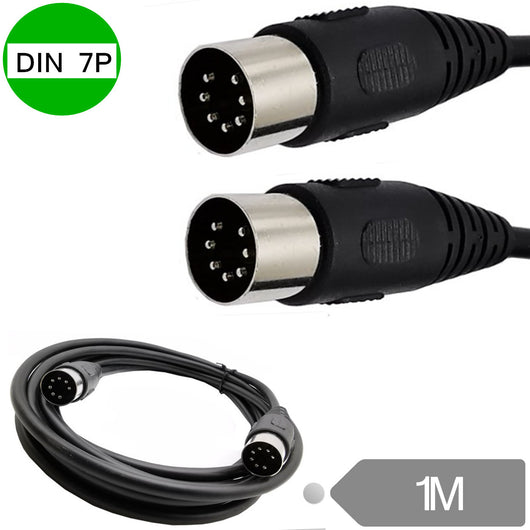 Cable Conector Médico DIN7PIN para Equipos de Diagnóstico