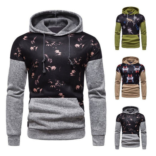 Sudadera Hoodie Casual para Hombre con Estampado Ouma - Image 20
