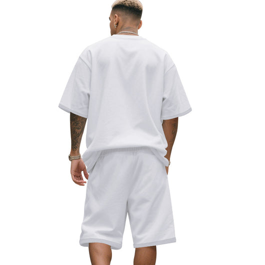 Traje Deportivo Hombre Manga Corta Ajuste Relajado para Verano - Image 20