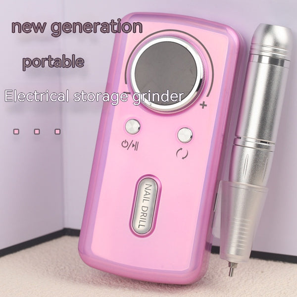 Removedor de Esmalte Eléctrico Profesional Japonés con Pulidor de Uñas