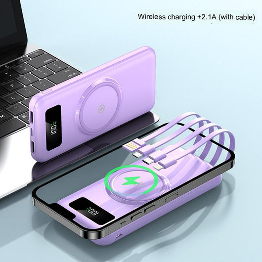 Banco de Energía 20000mAh Carga Ultra Rápida 66W con 3 Cables Incluidos - Image 12