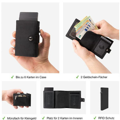 Cartera Automática Anti-magnética de Aluminio para Tarjetas - Image 5