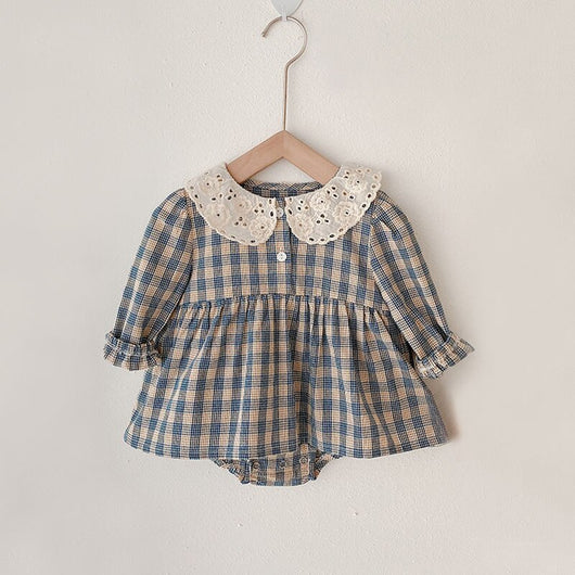 Vestido Sastre Infantil de Manga Corta - Image 2