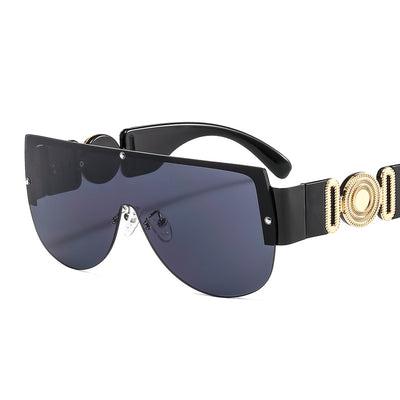 Gafas de Sol Retro Clásicas de Una Pieza - Image 16