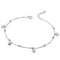 S925 Sterling Silver Plated Butterfly Anklet Korean Style Foot Ornaments Anklet 925 Silver Plated