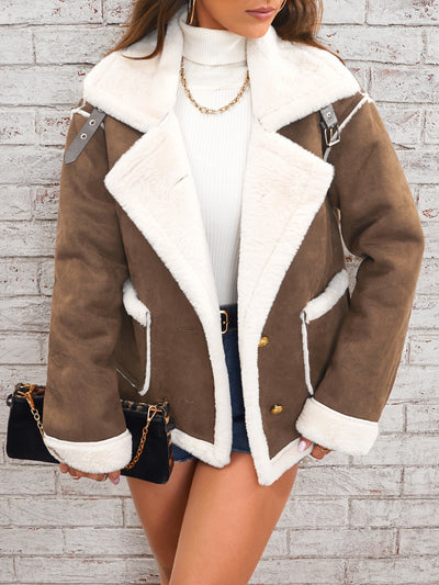 Chaqueta Polar con Cuello Tipo Polo - Abrigo Casual para Invierno - Image 17