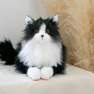 Gato de Peluche Realista - Juguete Suave para Niñas, Regalo Perfecto - Image 3