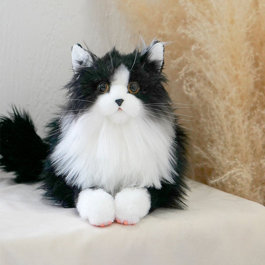 Gato de Peluche Realista - Juguete Suave para Niñas, Regalo Perfecto - Image 3
