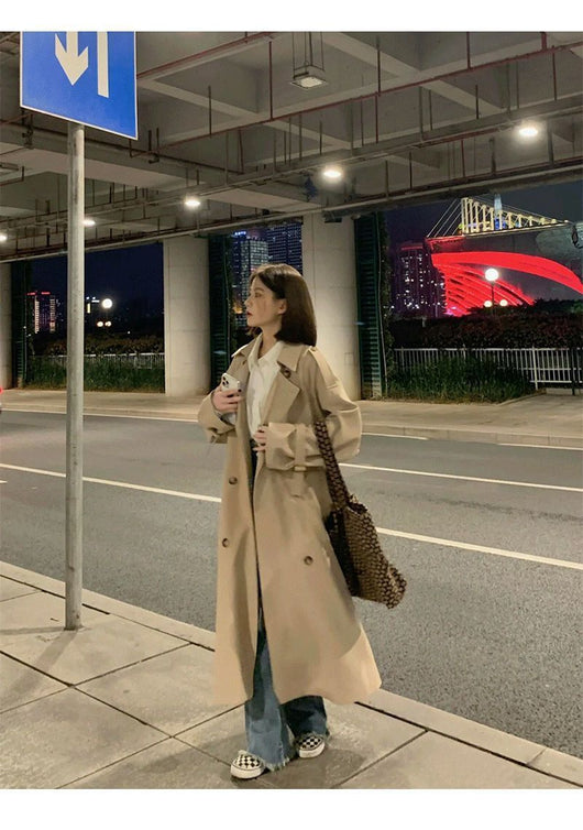 Abrigo Midi Coreano con Elegancia Británica - Diseño Premium - Image 11