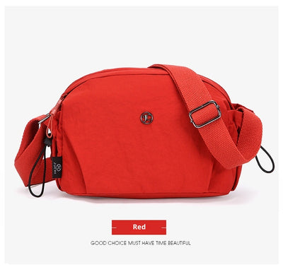 Bolso Bandolera Multicompartimento Nylon Ligero para Mujer - Viajes y Uso Diario - Image 39
