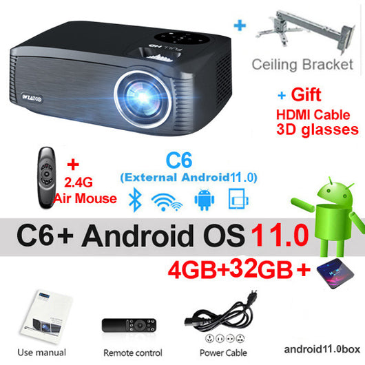 Proyector Inteligente Android 4K Full HD 1080P para Educación - Image 14