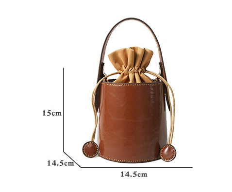 Bolso Bucket de Cuero Artesanal para Mujer - Regalo Perfecto - Image 8
