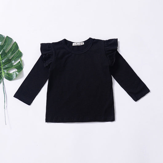 Playera de Algodón para Niña con Manga Corta - Image 9