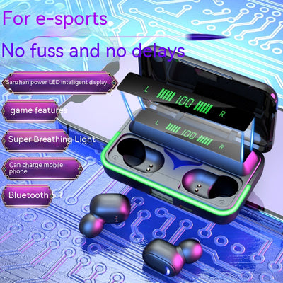 Auriculares Gaming Inalámbricos con Luz Respirante - Image 2