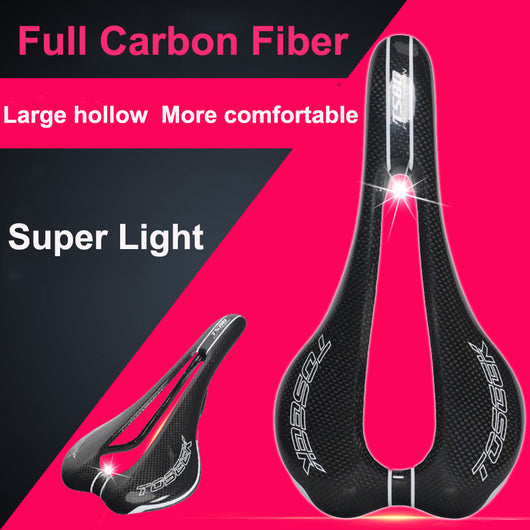 Sillín de Bicicleta de Fibra de Carbono Hueco Grande - Image 3