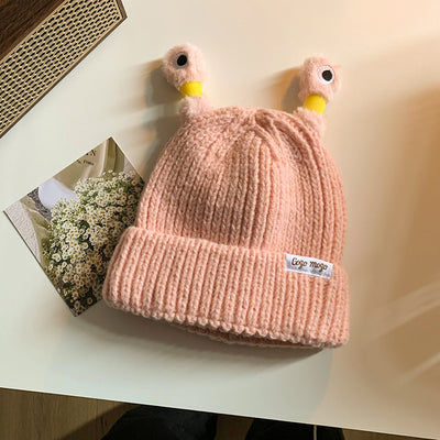 Gorro Tejido de Rana Divertida para Mujer - Image 6