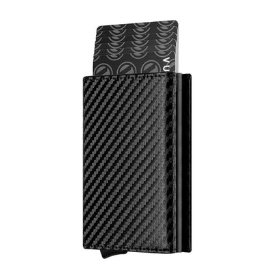 Billetera Metálica Automática de Cuero y Aluminio con Capacidad Ampliada - Image 16