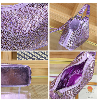 Bolso de Noche Elegante con Strass - Cartera de Gran Capacidad para Mujer - Image 40