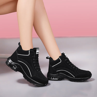 Zapatos de Baile para Mujer con Suela Blanda y Tacón en Gamuza - Image 2