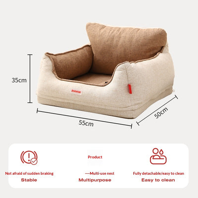 Asiento de Auto para Perros - Seguridad y Comodidad en el Viaje - Image 6