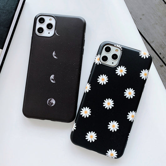 Funda para Teléfono Crisantemo Moda Cielo Estrellado y Luna - Image 7