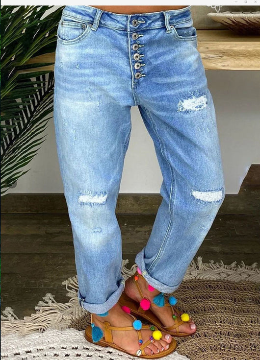 Pantalones Vaqueros Holgados Estilo Western Clásico - Image 3