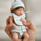 Muñeca Reborn Bebé de 6 Pulgadas con Cuerpo de Silicona Completa