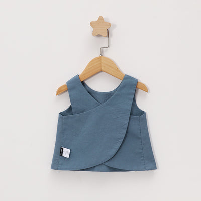 Chaleco Vintage Slim Anti-cardigan Nórdico para Bebé - Estilo Instagram Verano - Image 9