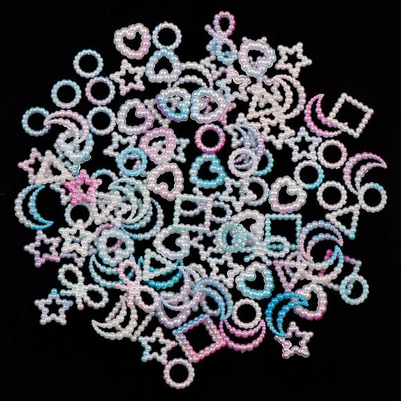 Accesorios de Resina Epóxica: Estrella, Corazón Durazno, Luna y Moño