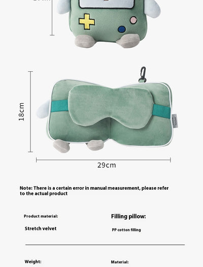 Almohada Cervical en U con Bolsillo de Almacenamiento para Viajes - Image 21