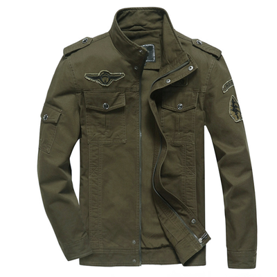 Chaqueta Militar Táctica de Algodón para Hombre - Talla Grande Estilo Casual Europeo - Image 8