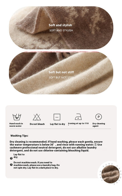 Bufanda Térmica de Cachemira Jacquard para Otoño e Invierno - Image 17