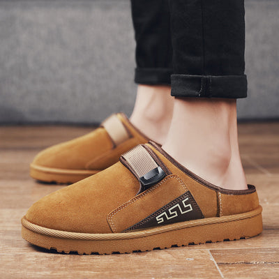 Zapatillas de Casa Antideslizantes para Hombre - Algodón Cálido - Image 6