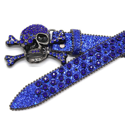 Cinturón Brillante con Strass para Hombre - Estilo Personalizado - Image 2