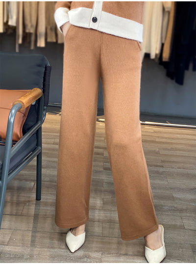 Conjunto de Dos Piezas en Lana Tejida - Diseño Holgado y Cómodo - Image 22