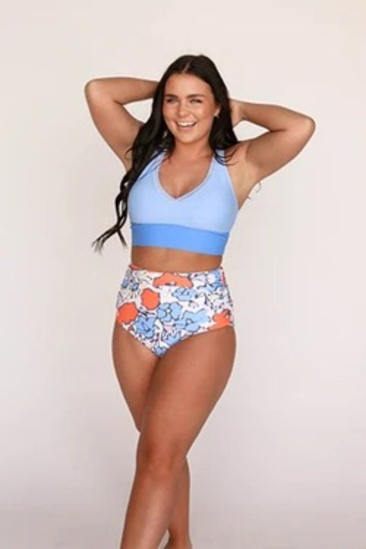 Traje de Baño Conservador con Escote en I para Mujer - Image 13