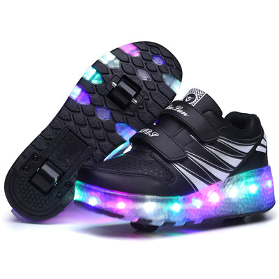 Zapatos LED con Ruedas para Niños - Carga Inalámbrica - Image 16
